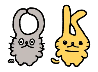 動く！ねこのぶーちゃんスタンプ