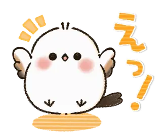 動く♡ほんわか♡シマエナガさん