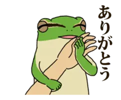 動く！アマガエルくん