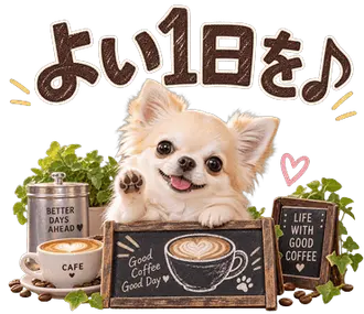 とびだす★チワワ♡カフェ♪犬 いぬ わんこ