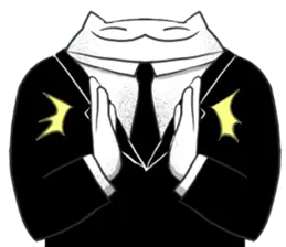 Meawbin with suit