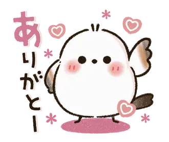 動く♡ほんわか♡シマエナガさん