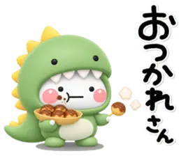 ず～っと使える♡恐竜の関西弁