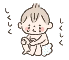 【動く】ふわふわ赤ちゃん