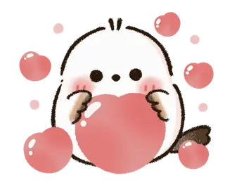 動く♡ほんわか♡シマエナガさん