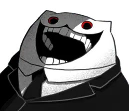 Meawbin with suit
