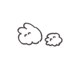 動く！なでなでしてほしいウサギ