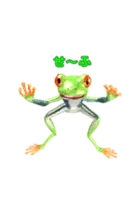 動く！カエルのオリバくん。