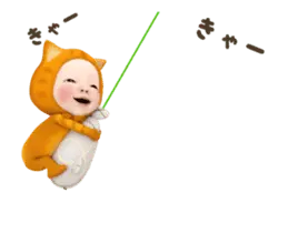 【動く】ネコタオル【#1】日常
