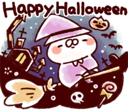 【ねことうさぎのハロウィン】