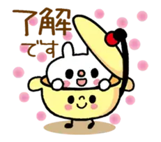 動く♪うささんのごあいさつ1