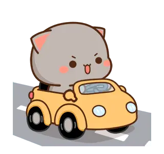 もちもち動くももねこちゃん9