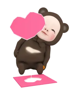 【遅い】クロクマタオル【動く】