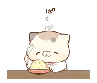 動く♫となりのにゃんこ♡ミケ３