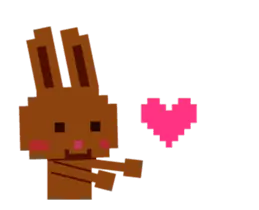 動く！チョコウサギのパルピー