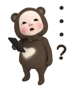 【遅い】クロクマタオル【動く】