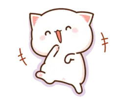 もちもち動くももねこちゃん