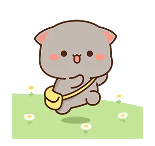 もちもち動くももねこちゃん16