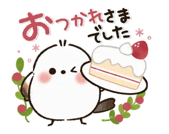 動く♡ほんわか♡シマエナガさん