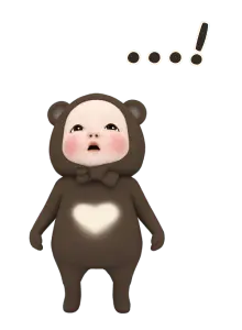 【遅い】クロクマタオル【動く】