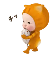【動く】ネコタオル【#1】日常