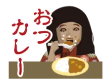 動く恐怖スタンプ19 ダジャレ