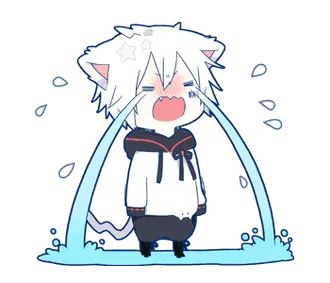動く！まふまふスタンプ（ねこ）