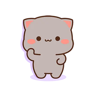 もちもち動くももねこちゃん10