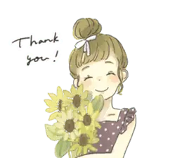 おん眉女子たちのスタンプ２