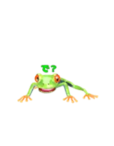 動く！カエルのオリバくん。