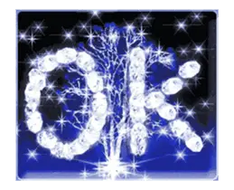 動く☆光のクリスマス☆年末年始