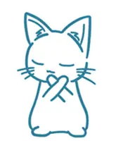 いろイロなねこの(((動く)))スタンプ