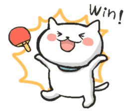 卓球にゃんこ