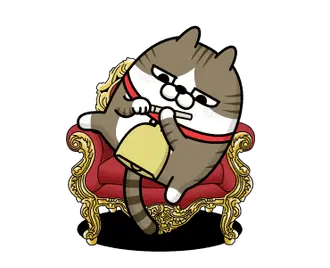 動く 擦れねこ4（キジトラ）