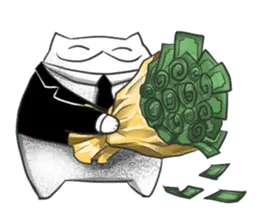 Meawbin with suit