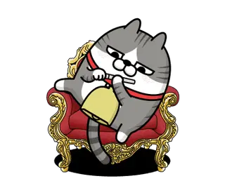 動く 擦れねこ4（サバトラ）