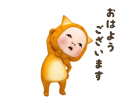 【動く】ネコタオル【#1】日常