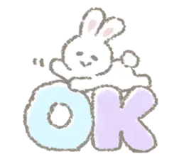 ほわほわうさちゃん