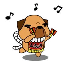 動くぜよ！土佐犬がおったとさ