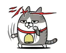 動く 擦れねこ（サバトラ）
