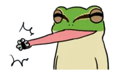 動く！アマガエルくん