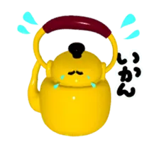 動く3Dのキッチンキャラちゃん
