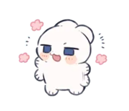 ふてぶてうさぎのスタンプ4