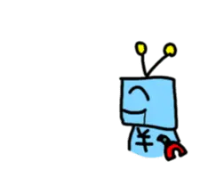 ぽにょ ぽにょ 動く‼スタンプ★