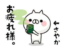 動く！全力ねこ【さやか】