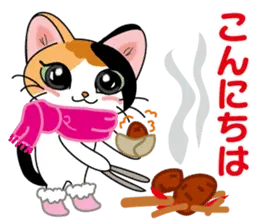 三毛猫ちゃん！ 冬バージョン♪