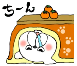 クリスマス・お正月に使う可愛い犬スタンプ