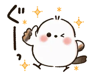 動く♡ほんわか♡シマエナガさん