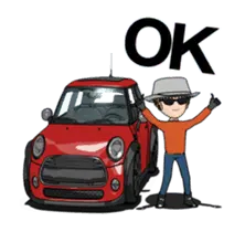 動くミニサイズで新しい車