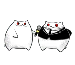 Meawbin with suit